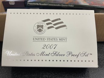 2007 US MINT SILVER PROOF SET