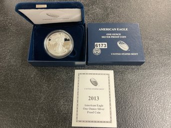 2013-W AMERICAN EAGLE SILVER PROOF