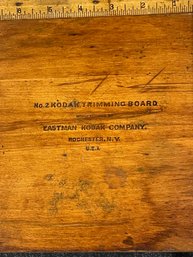 KODAK VINTAGE TRIMMING BOARD