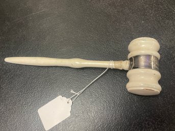 1940 ENGRAVED PRESENTATION GAVEL