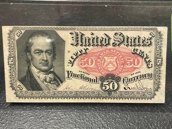 1875 - 50 CENTS - US FRACTIONAL CURRENCY