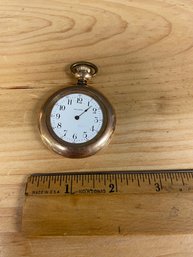 WALTHAM POCKET WATCH - NEEDS REPAIR