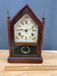 SETH THOMAS 8-DAY STEEPLE CLOCK
