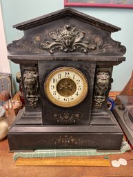 VERY LARGE MARBLE CLOCK