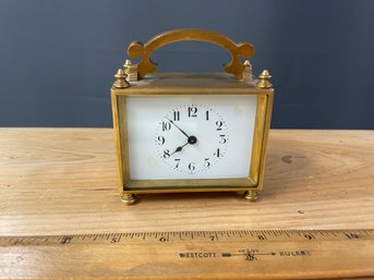 BRASS FRANCE CLOCK