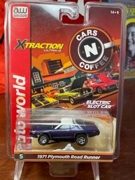SLOT RACER - CARS N COFFEE - 1971 PLYMOUTH ROAD RUNNER