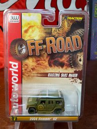 2004 HUMMER H2 SLOT CAR AUTO WORLD