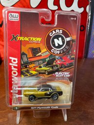 1971 CUDA SLOT RACER CARS N COFFEE