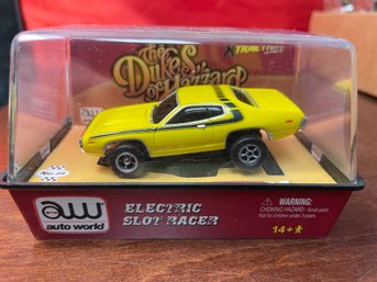 DAISY DUKE PLYMOUTH ROADRUNNER SLOT CAR - DUKES OF HAZZARD