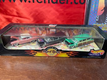 HARD ROCK HOT WHEELS 3 CAR SET