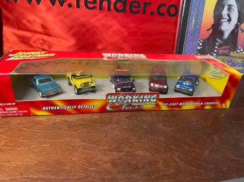 JOHNNY LIGHTNING WORKING CLASS CARS & TRUCKS - 5 CAR SET