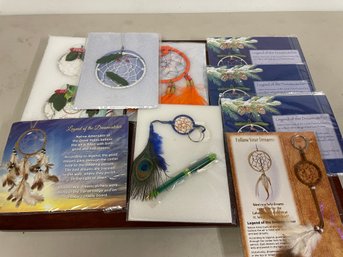 LOT OF 9 DREAMCATCHERS - NEW