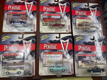 WHITE LIGHTNING HIGH PERFORMANCE PONTIACS SET JOHNNY LIGHTNING