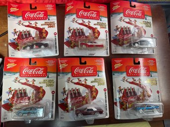 WHITE LIGHTNING COCA-COLA ORNAMENTS JOHNNY LIGHTNING
