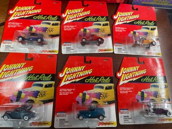 JOHNNY LIGHTNING HOT RODS SET
