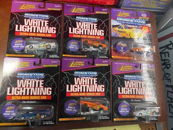 WHITE LIGHTNING DRAGSTERS JOHNNY LIGHTNING
