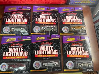 WHITE LIGHTNING MUSTANG CLASSICS JOHNNY LIGHTNING