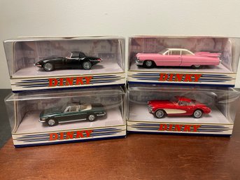 Lot Of 4 Dinky Toys Diecast Cars