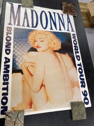 MADONNA - BLOND AMBITION TOUR POSTER 1990