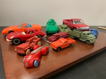 Large Lot Plastic Vehicles - Various Makers
