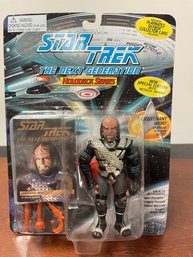 Playmates Star Trek TNG WORF Holodeck Series Action Figure 5'