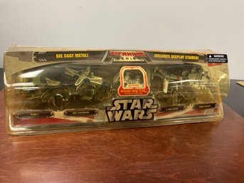 Galoob STAR WARS Micro Machines Titanium Series Diecast Metal Asst NIB