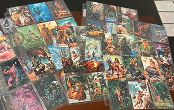 Joe Jusko's Edgar Rice Burroughs Collection 1994 Trading Cards