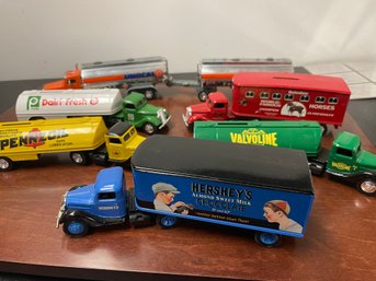 Lot Of Tractor Trailers