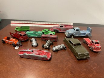 Cast Metal Cars - Manoil, Midge Toy. Etc