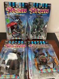 McFarlane Toys MANGA SPAWN 1997 9' Lot Of 4 Figures