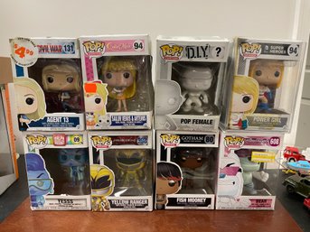Lot Of 8 Funko Pops