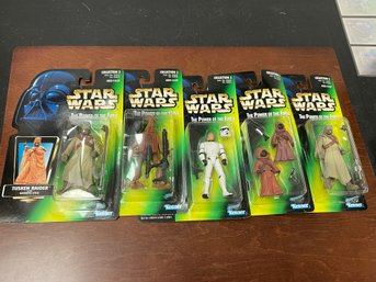 Star Wars The Power Of The Force Lot Of 5