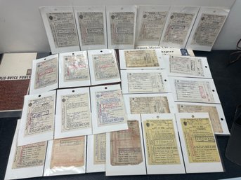 AUTOMOBILIA EPHEMERA CARS