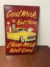 TIN SIGN