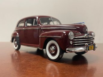 DANBURY MINT DIECAST 1947 FORD SUPER DELUXE TUDOR SEDAN