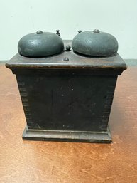 ANTIQUE DOUBLE BELL TELEPHONE RINGER