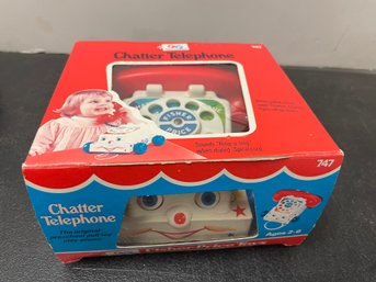 VTG FISHER-PRICE CHATTER TELEPHONE 747