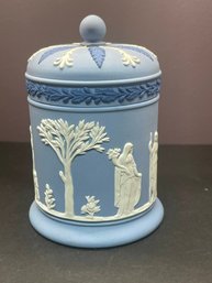 WEDGWOOD LIDDED JAR