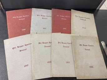 LOT OF HARVARD ANNUALS 1916-1922