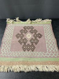 VINTAGE HANGING TEXTILE/RUG/MAT 17'X16'