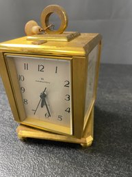 HAMILTON BRASS & GLASS CLOCK/BAROMETER/HYGROMETERTHERM