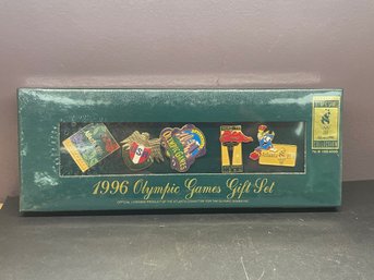 1996 OLYMPIC GAMES PIN LOT NEW IN PKG