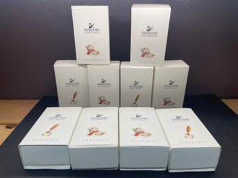 10 SWAROVSKI CRYSTAL IN BOXES