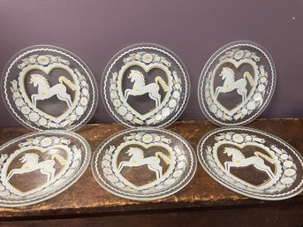 PETER HUNT HORSE/HEART PLATES
