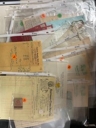 1920S-1970S PAPER EPHEMERA - VARIOUS