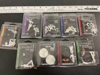 Lot Of 9 Metal Gaming MONSTERS - Halifax