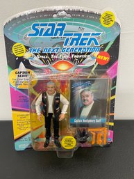 SIGNED!! Star Trek Montgomery Scott - SCOTTY - Action Figure New