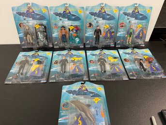 Complete Set SeaQuest DSV Action Figures