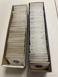 2 TRAYS WHEAT PENNY LINCOLN CENT