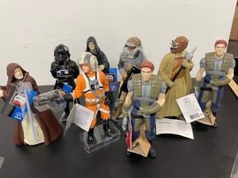 Applause Lot Of 8 Star Wars Figures - NOS